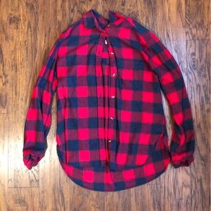 American Eagle Flannel-Boyfriend Fit
